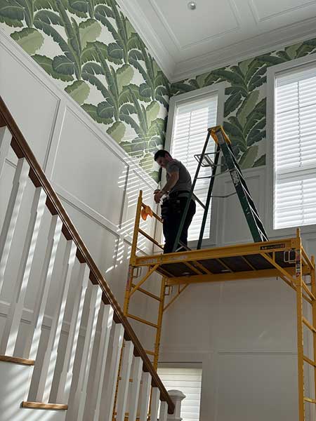 wallpaper installation in Miami fl
